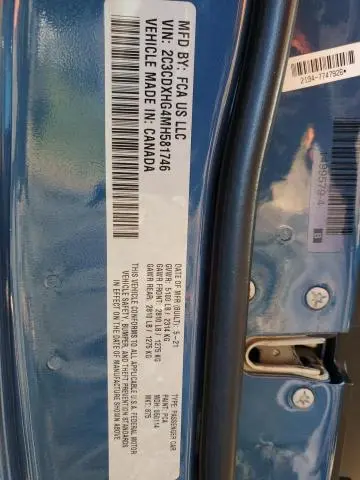 2021 DODGE CHARGER GT  