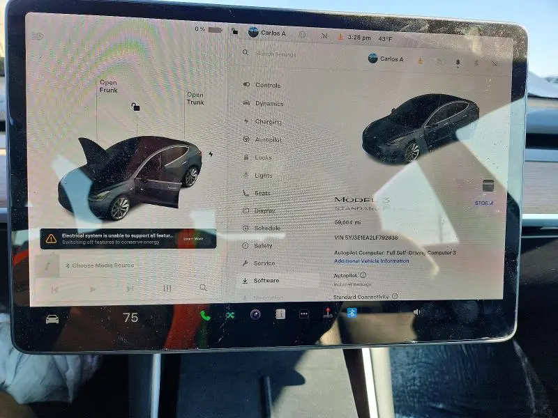 2020 TESLA MODEL 3   