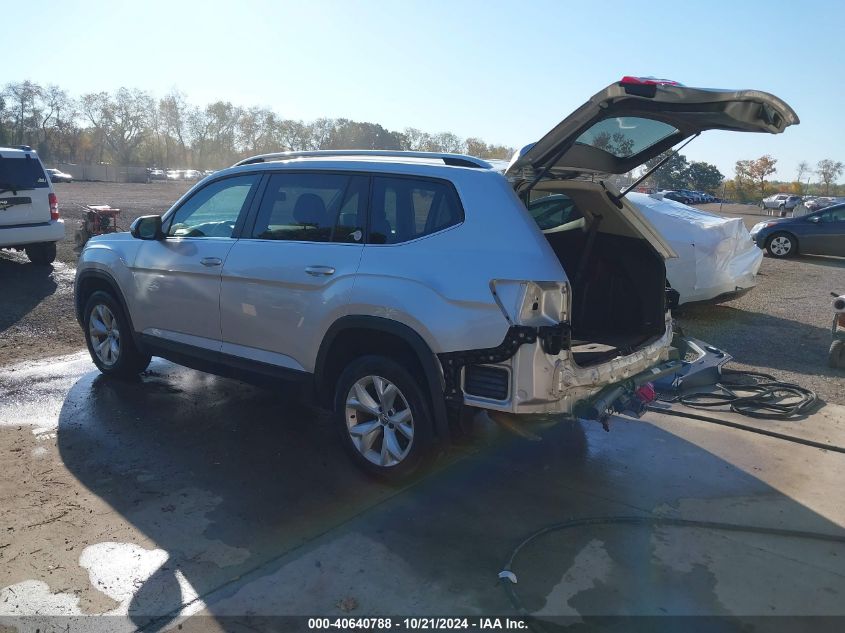 2018 VOLKSWAGEN ATLAS 3.6L V6 SE