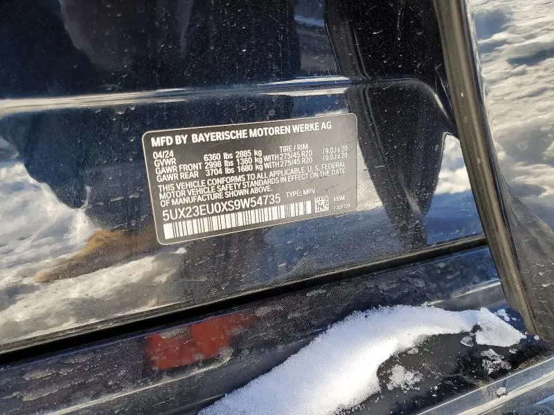 2025 BMW X5 XDRIVE40I  