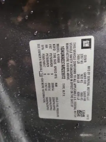 2010 GMC YUKON XL K1500 SLT  