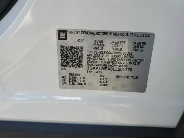 2020 GMC TERRAIN SLE  