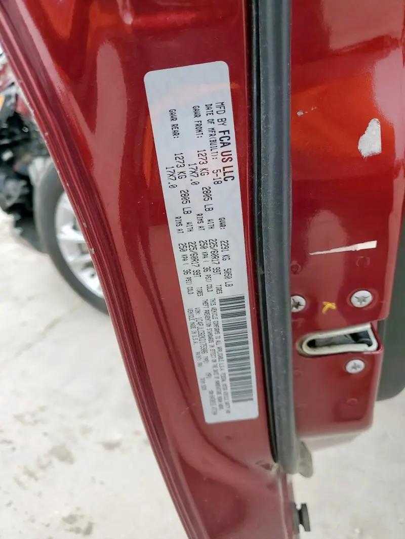 2019 JEEP CHEROKEE LATITUDE  