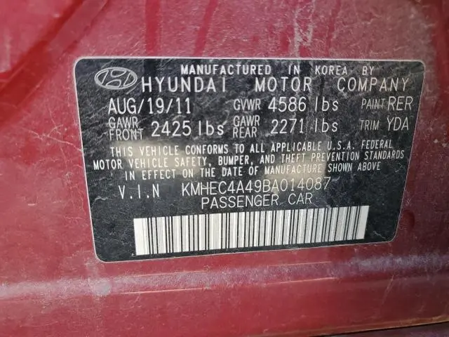 2011 HYUNDAI SONATA HYBRID  