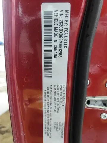 2021 DODGE CHARGER SXT  