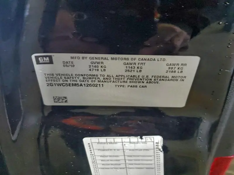 2010 CHEVROLET IMPALA LTZ  