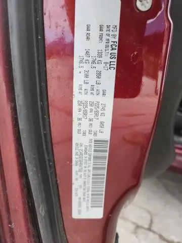 2017 DODGE GRAND CARAVAN GT  