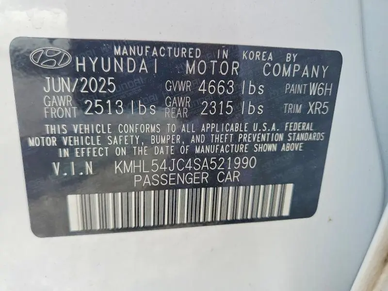 2025 HYUNDAI SONATA N LINE  