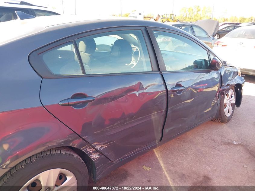 2016 KIA FORTE LX