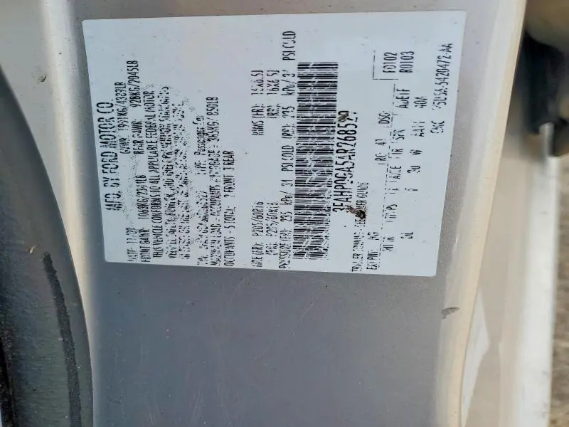 2010 FORD FUSION S  