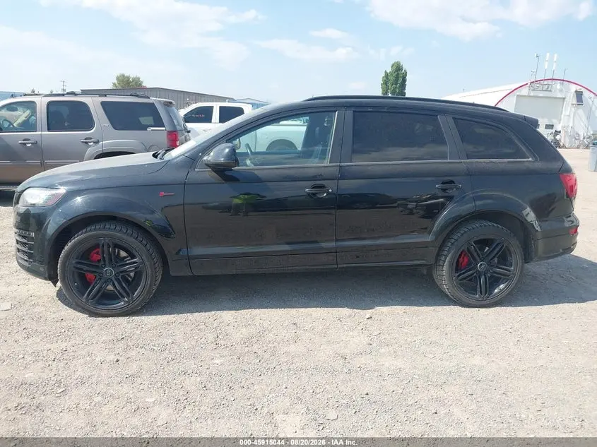 2015 AUDI Q7 3.0T S LINE PRESTIGE