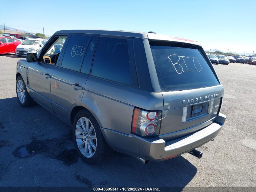 2010 LAND ROVER RANGE ROVER SUPERCHARGED