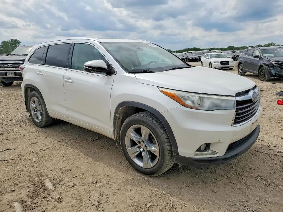 2015 TOYOTA HIGHLANDER LIMITED PLATINUM  