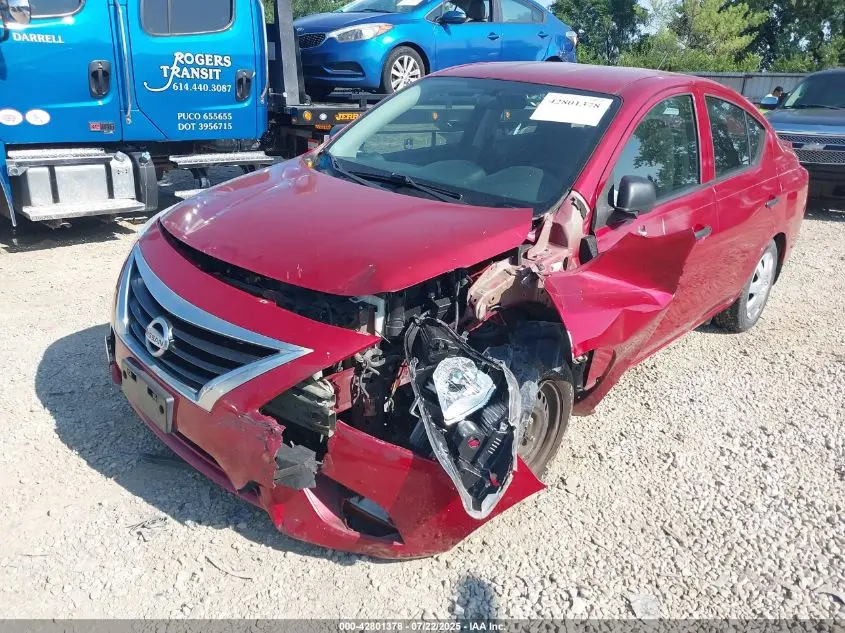 2015 NISSAN VERSA 1.6 S+