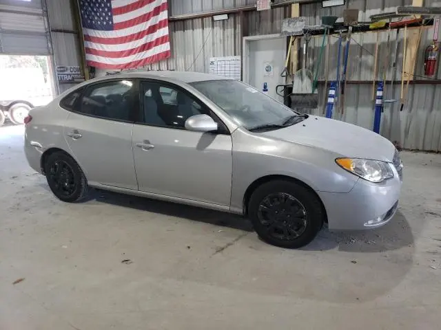 2010 HYUNDAI ELANTRA BLUE  