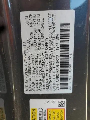 2025 HONDA CR-V LX  