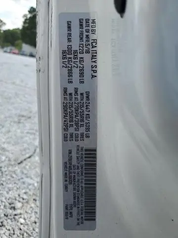2018 RAM PROMASTER CITY   