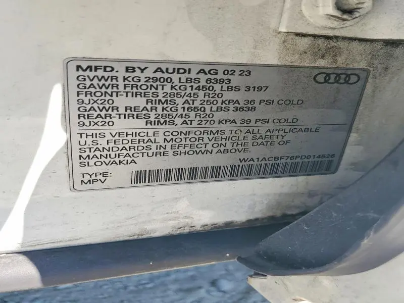 2023 AUDI Q7 PREMIUM  