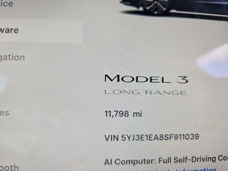 2025 TESLA MODEL 3   