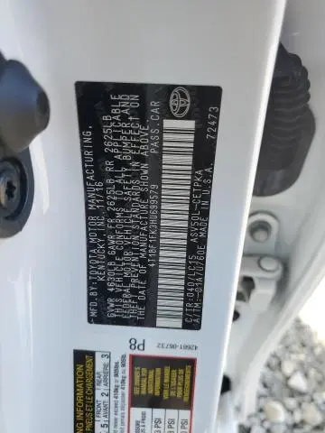 2017 TOYOTA CAMRY LE  