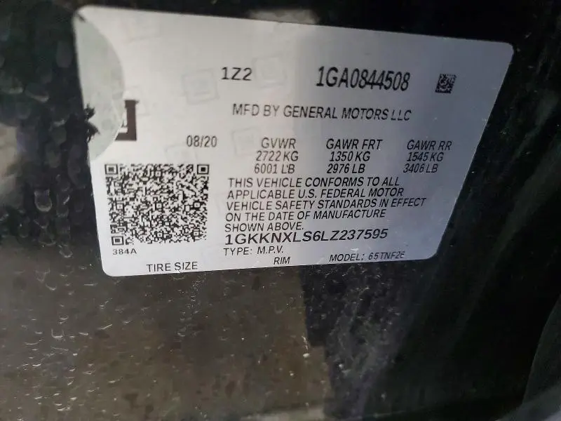 2020 GMC ACADIA DENALI  