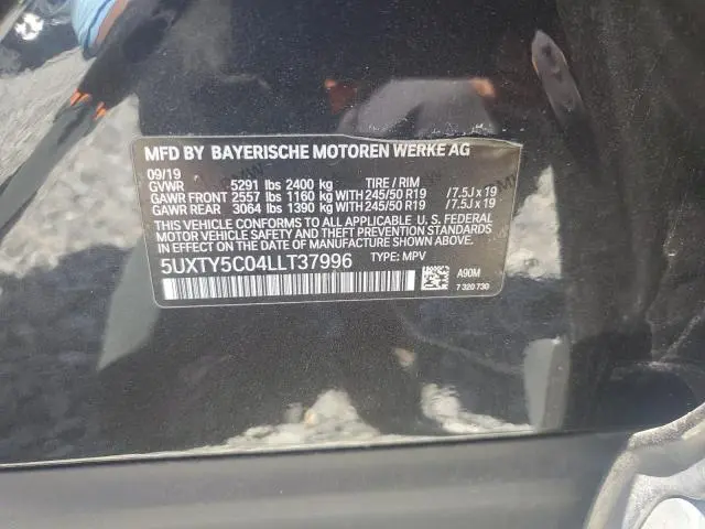 2020 BMW X3 XDRIVE30I  