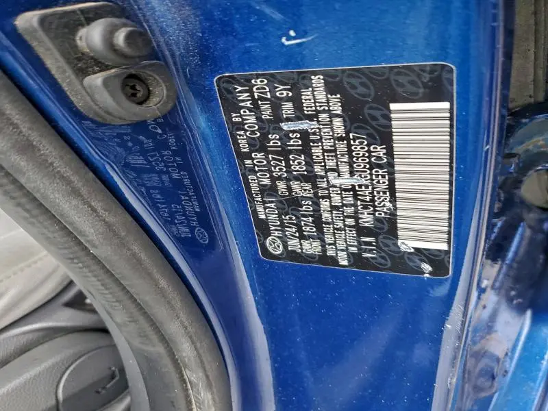 2016 HYUNDAI ACCENT SE  