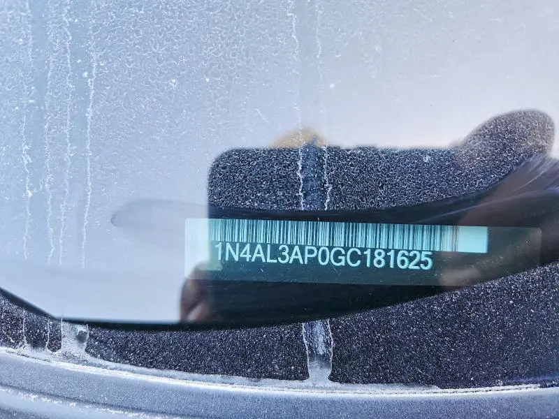 2016 NISSAN ALTIMA 2.5 SL  