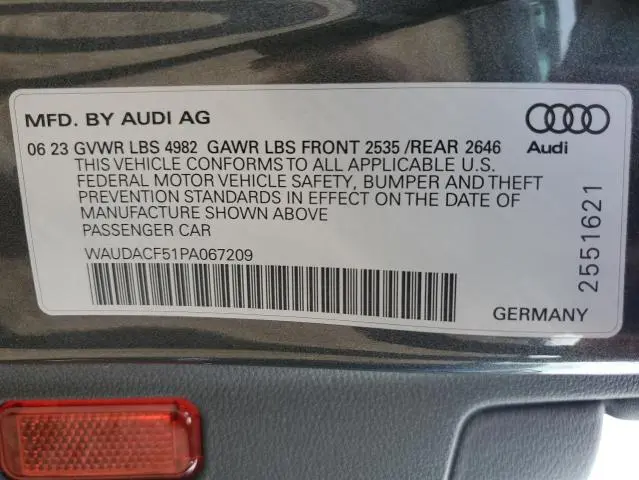 2023 AUDI A5 PREMIUM 45  