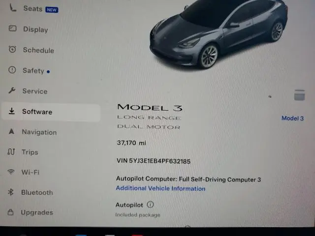 2023 TESLA MODEL 3   