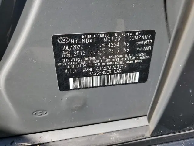 2023 HYUNDAI SONATA SEL  