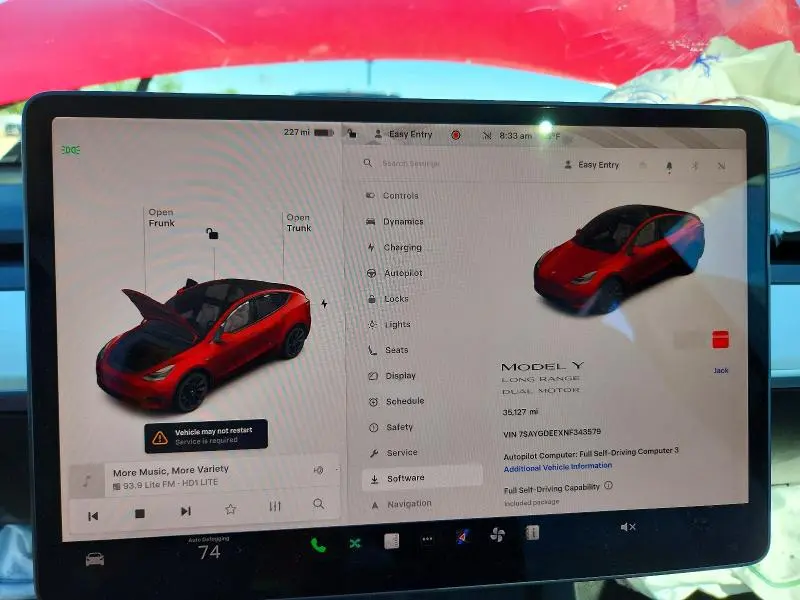 2022 TESLA MODEL Y   