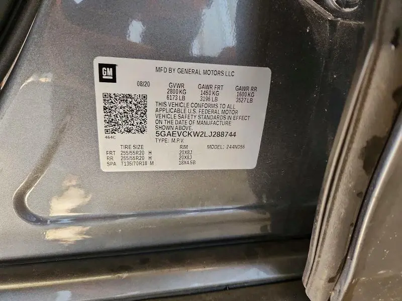 2020 BUICK ENCLAVE AVENIR  