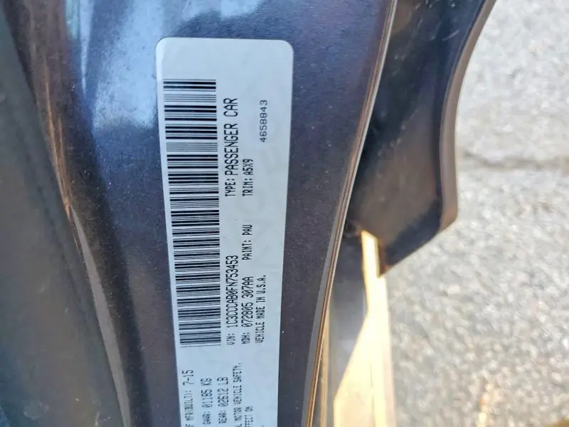 2015 CHRYSLER 200 LIMITED  