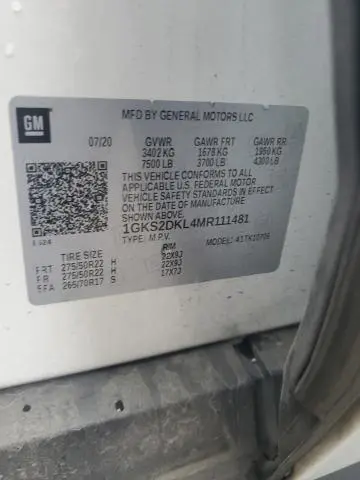 2021 GMC YUKON DENALI  