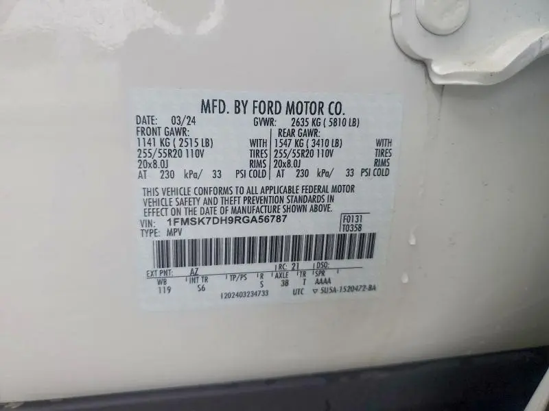 2024 FORD EXPLORER XLT  