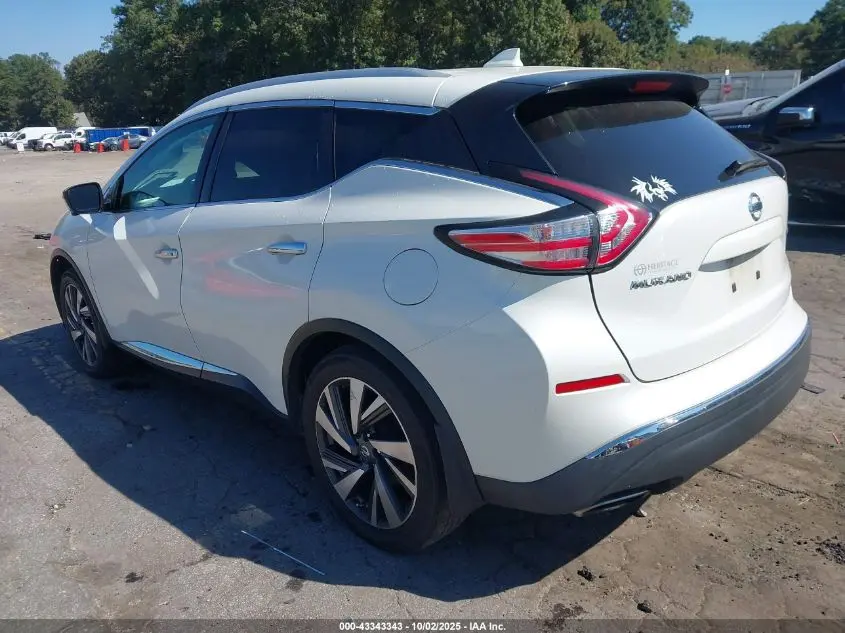 2017 NISSAN MURANO PLATINUM