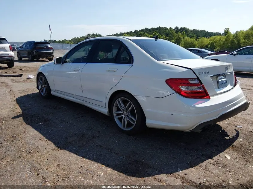 2012 MERCEDES-BENZ C 250 LUXURY/SPORT