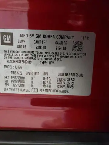 2015 BUICK ENCORE PREMIUM  