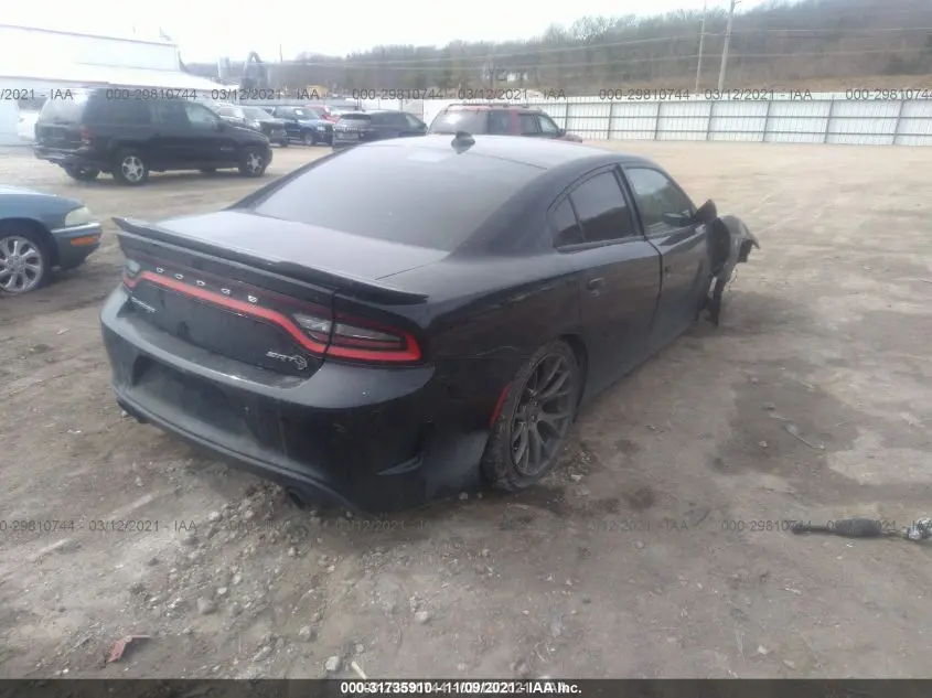 2017 DODGE CHARGER SRT HELLCAT RWD