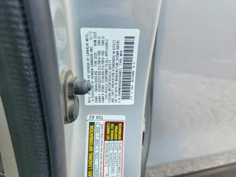 2013 HONDA CR-V LX  