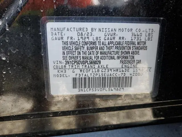2023 NISSAN KICKS SR  