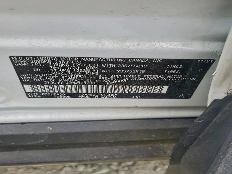 2021 TOYOTA RAV4 XLE PREMIUM  