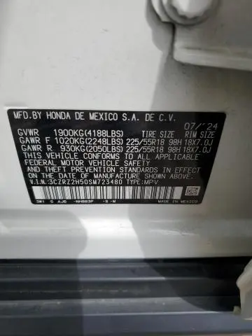 2025 HONDA HR-V SPORT  