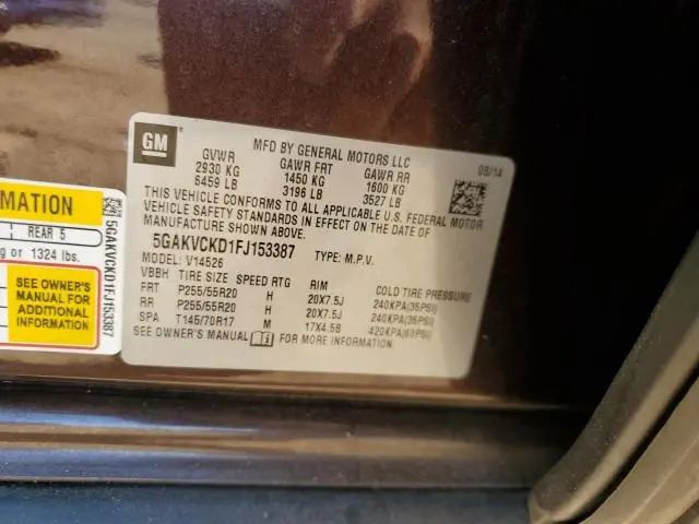 2015 BUICK ENCLAVE