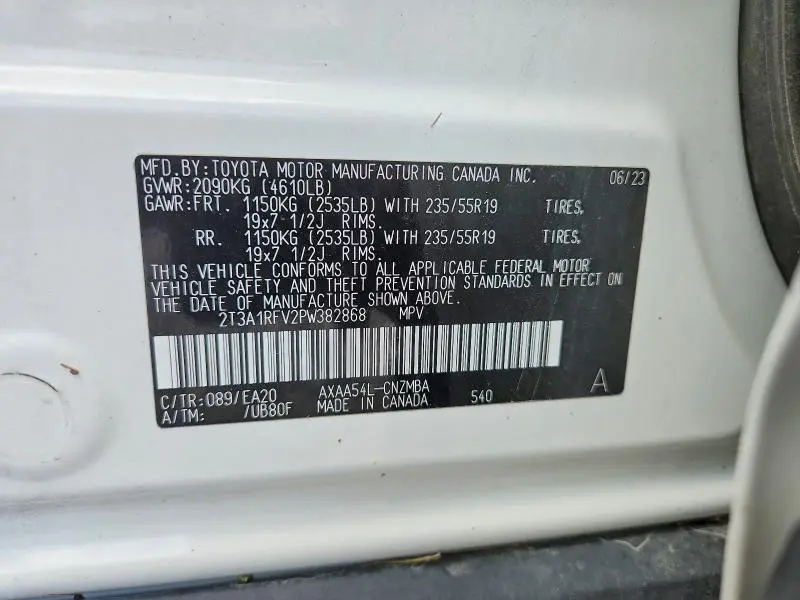 2023 TOYOTA RAV4 XLE PREMIUM  