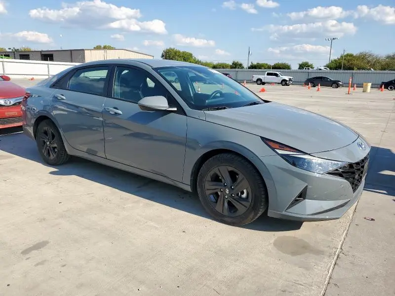 2021 HYUNDAI ELANTRA BLUE  