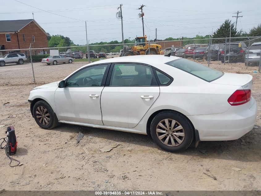 2015 VOLKSWAGEN PASSAT 1.8T WOLFSBURG EDITION