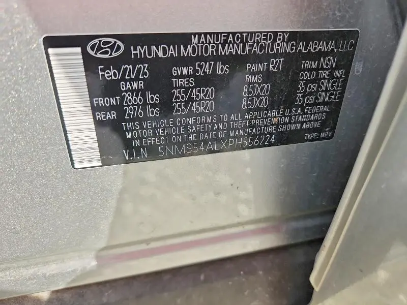 2023 HYUNDAI SANTA FE CALLIGRAPHY  