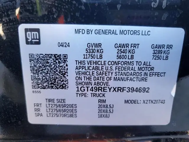 2024 GMC SIERRA K2500 DENALI  
